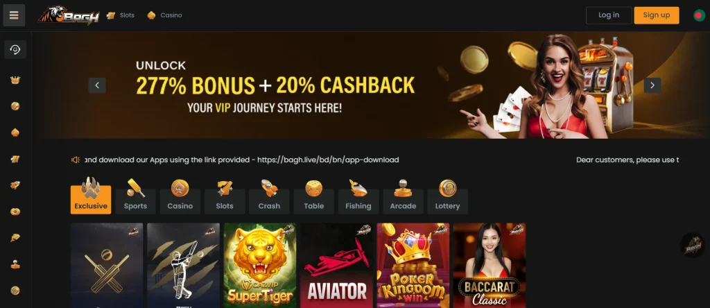 Bagh Casino and Online Sports Betting in Bangladesh