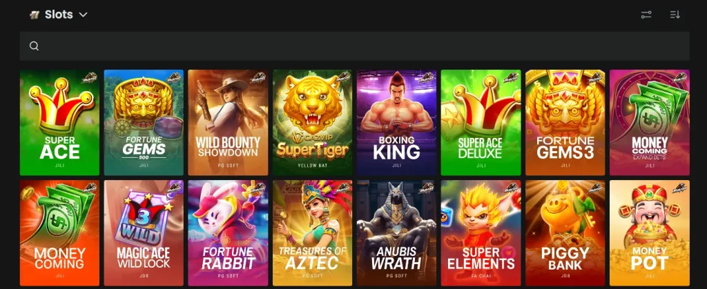 Slots and Fishing Games