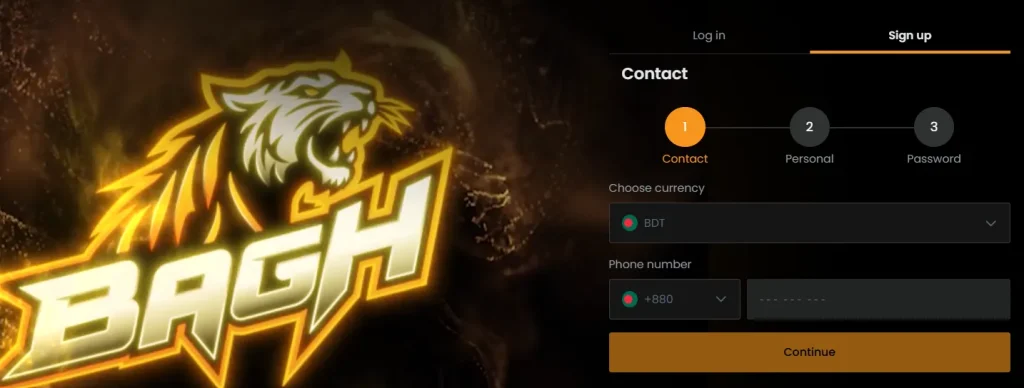 New User Registration at Bagh Bet