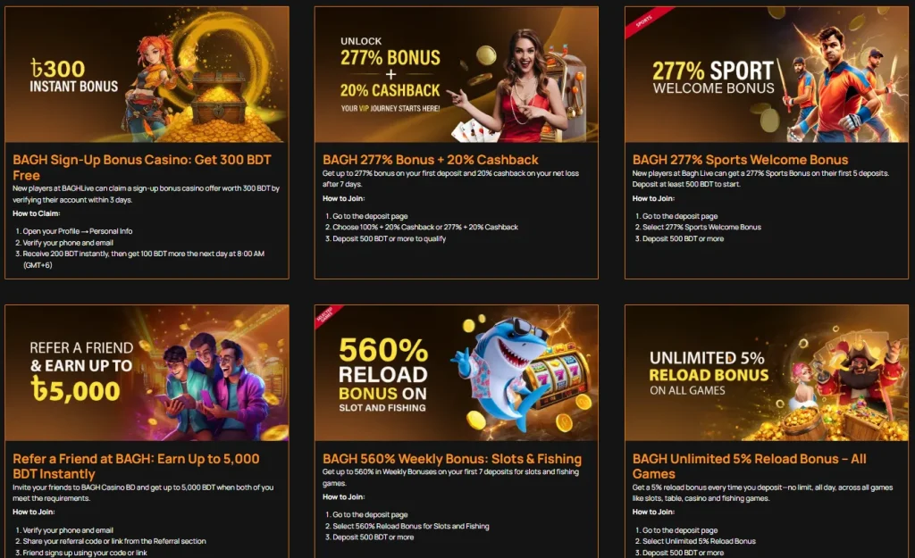 Bonuses and Promotions for Players in Bangladesh